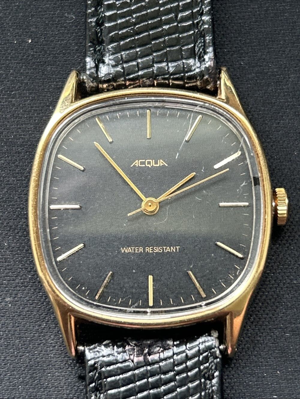 Vintage Acqua By Timex Wind Watch
